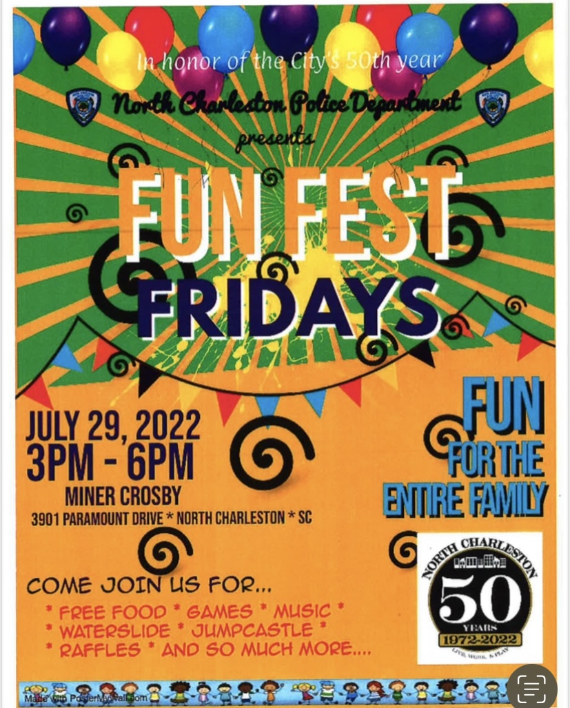 Join NCPD for Fun Fest Friday at Miner Crosby Community Center City
